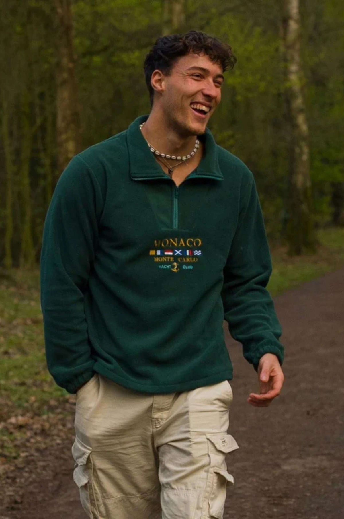 MONTE CARLO Vintage Quarter Zip